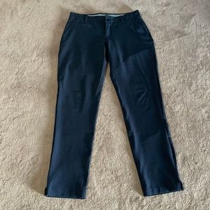 UA fitted golf pants - black